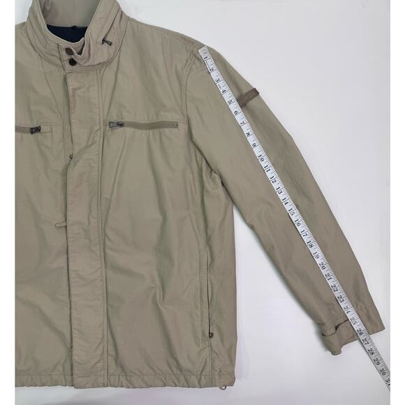 GEOX Men’s Utility Waterproof Jacket Beige Size Large - Picture 10 of 11